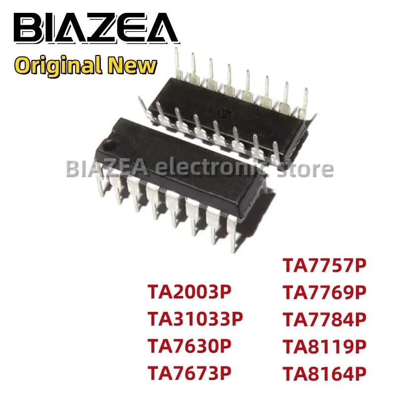 1piece TA2003P TA31033P TA7630P TA7673P TA7757P TA7769P TA7784P TA8119P TA8164P DIP-16