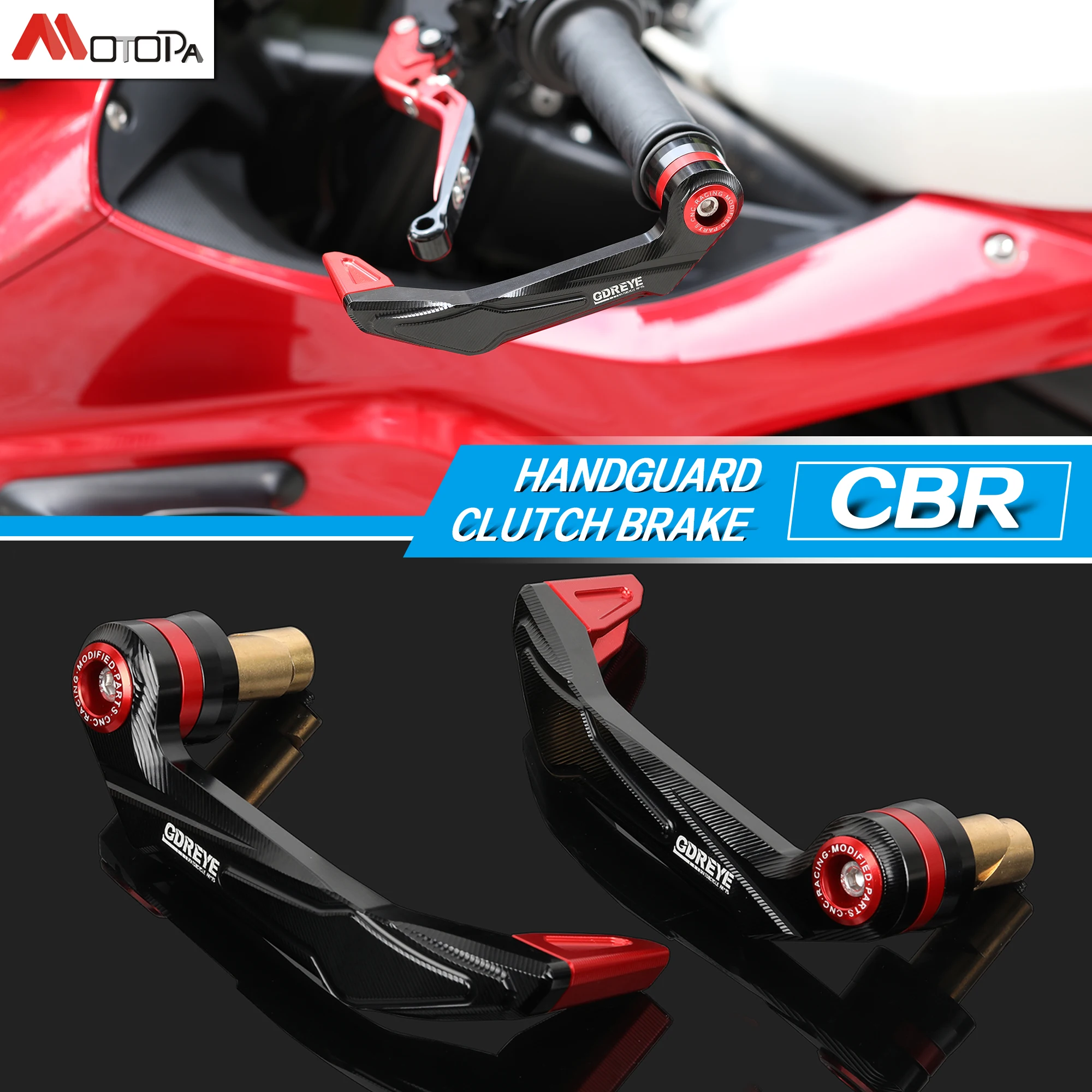 For Honda CBR600 F2 F3 F4 F4i CB599 CBR600RR CBR1000RR Brake Clutch Lever Handguard Professional Modified Racing Protection