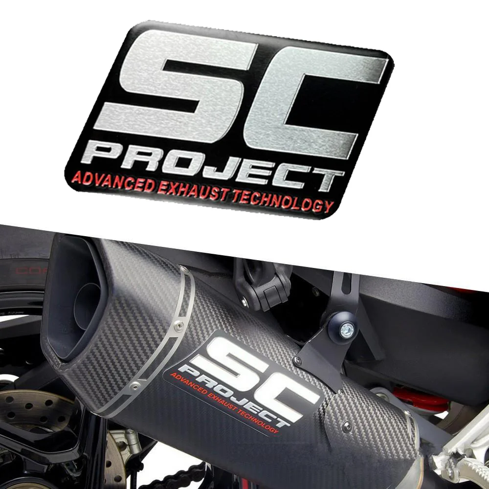 Exhaust Sticker For Yoshimura SC Project Austin Racing Leovince Arrow MIVV Termignoni Two Brothers Motorcycle Accessories system