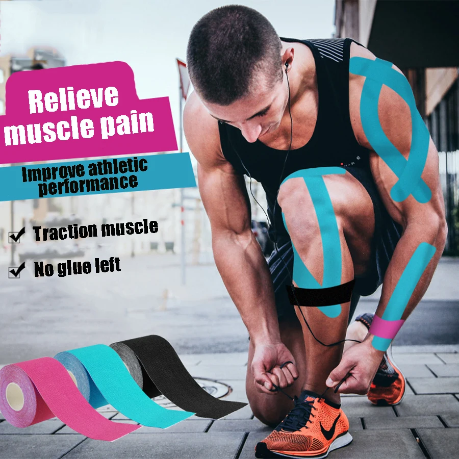 Fitness Strain Bandage, Achilles Tendon Muscle Patch, Professional Sports Muscle Patch, Badminton Basketball Self-adhesive