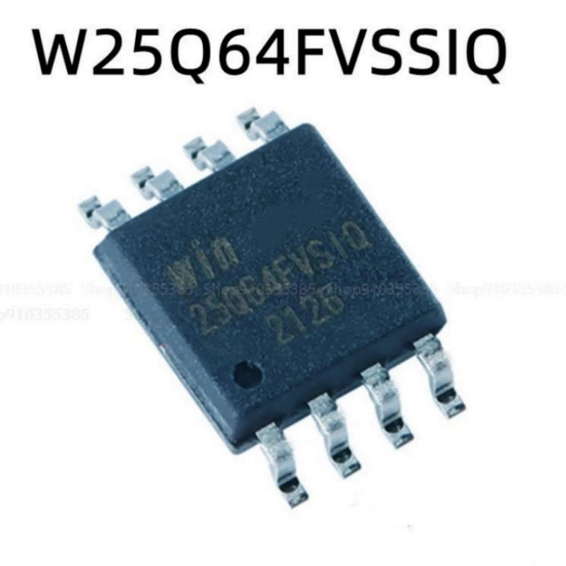 50pcs New W25Q64FVSIQ W25Q64FVSSIQ SOP-8 Storage chip