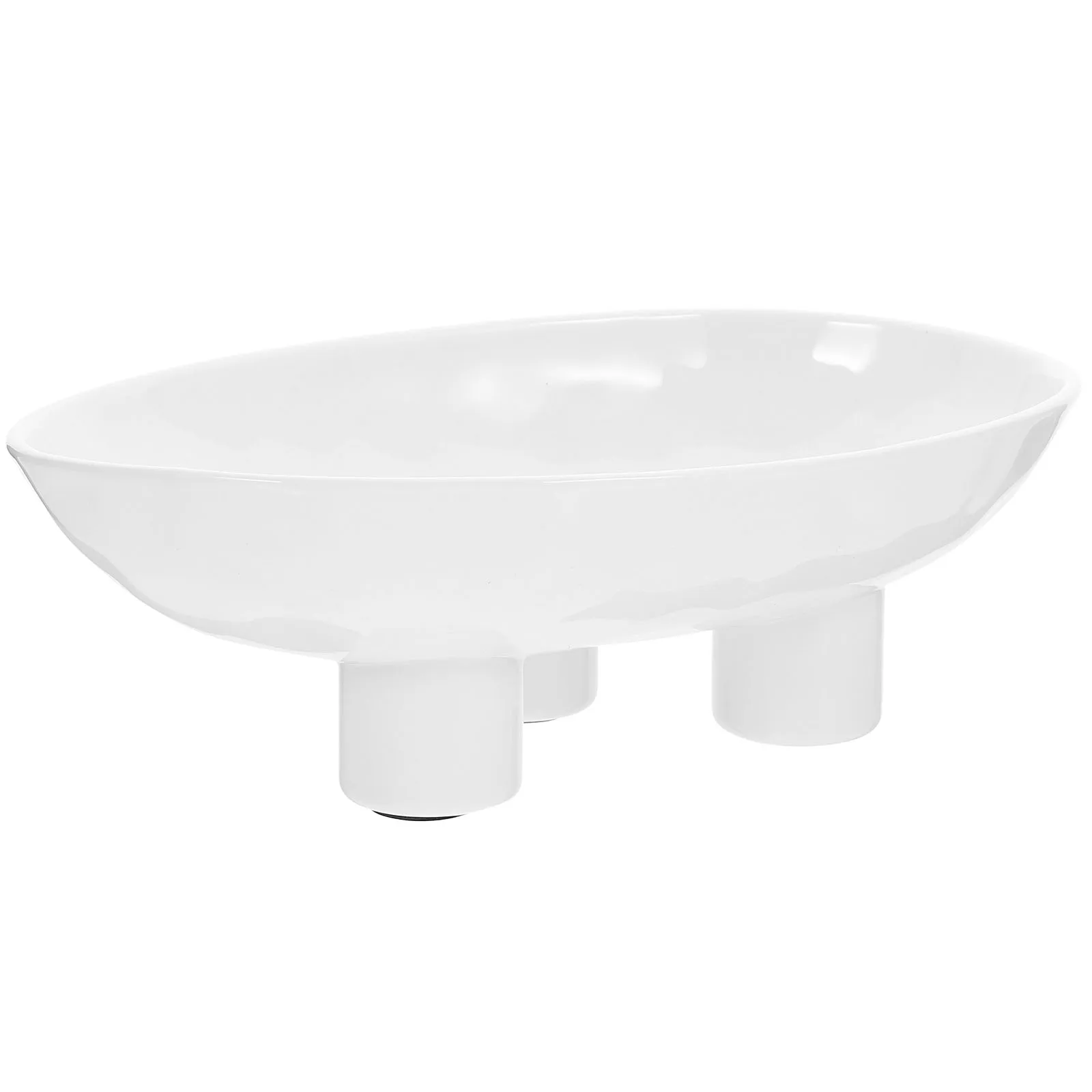 

Ceramic Serving Plate Versatile Use Snack Dish Utility Tray for Appetizers and Dried Fruits Decorative Bowls for Table