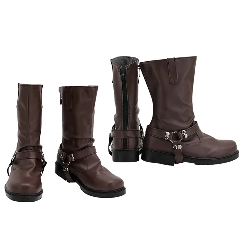 

Twisted Game Ruggie Cosplay Shoes Boots Wonderland Disguise Adult Men Women Footwear Halloween Carnival Costume Accessories
