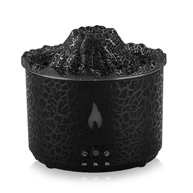 A006-اللهب المليء بالشقوق بركان صغير آلة العطر المنزلية البخاخ مزيل الروائح الكريهة الصامتة