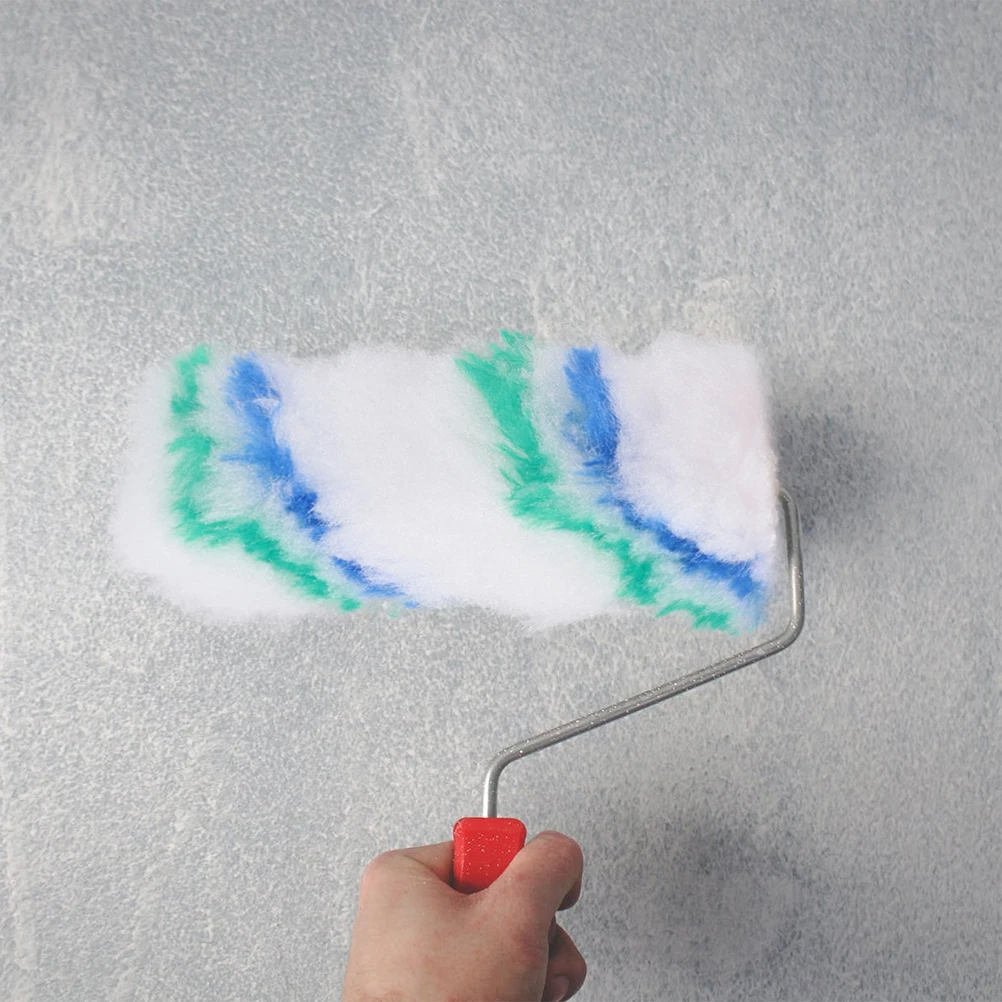 

24pcs Paint Rollers Covers Polyester Roller Sleeve Coating Decorators Brush Wall Painting Tools Without Handle