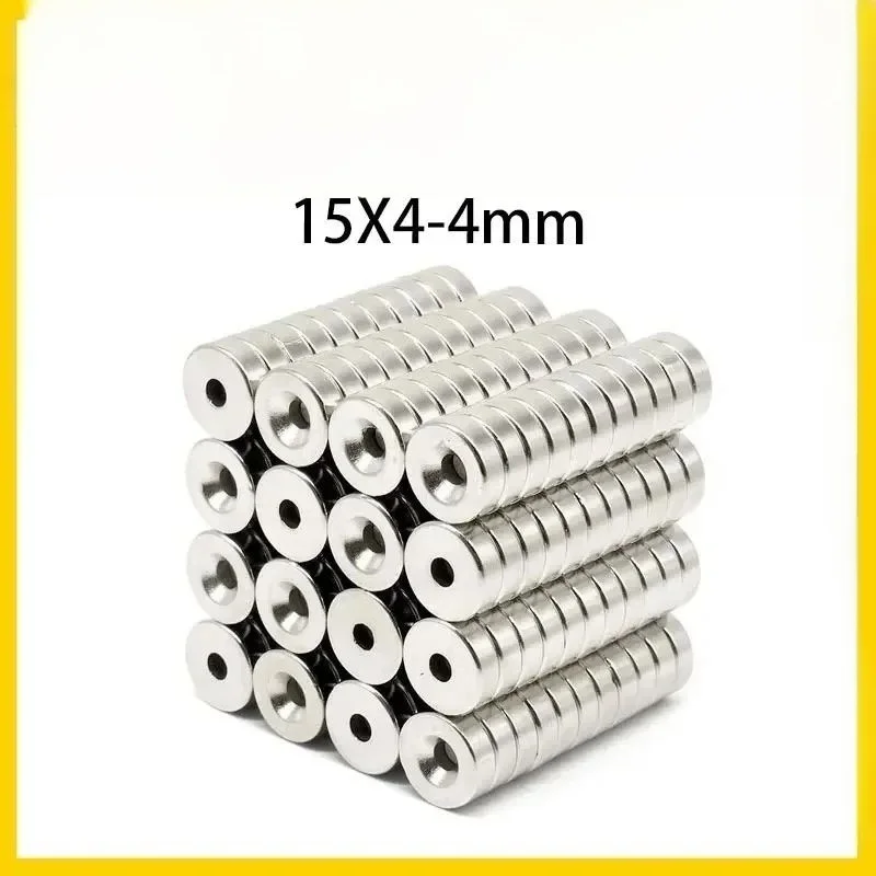15x4-4mm Small Circular Magnets 15x4-4mm For Home Refrigerators, Offices DIY 15*4-4