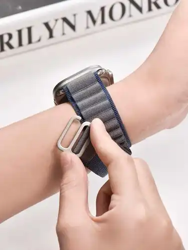 Imagen 2 del producto Alpine Loop para Apple Watch, correa de 45mm, 44mm, 46mm, 40mm, 41mm, 42mm, 38, pulsera de nailon para iwatch series 6, 7, 8, 9, 10, SE, ultra 2, 49mm