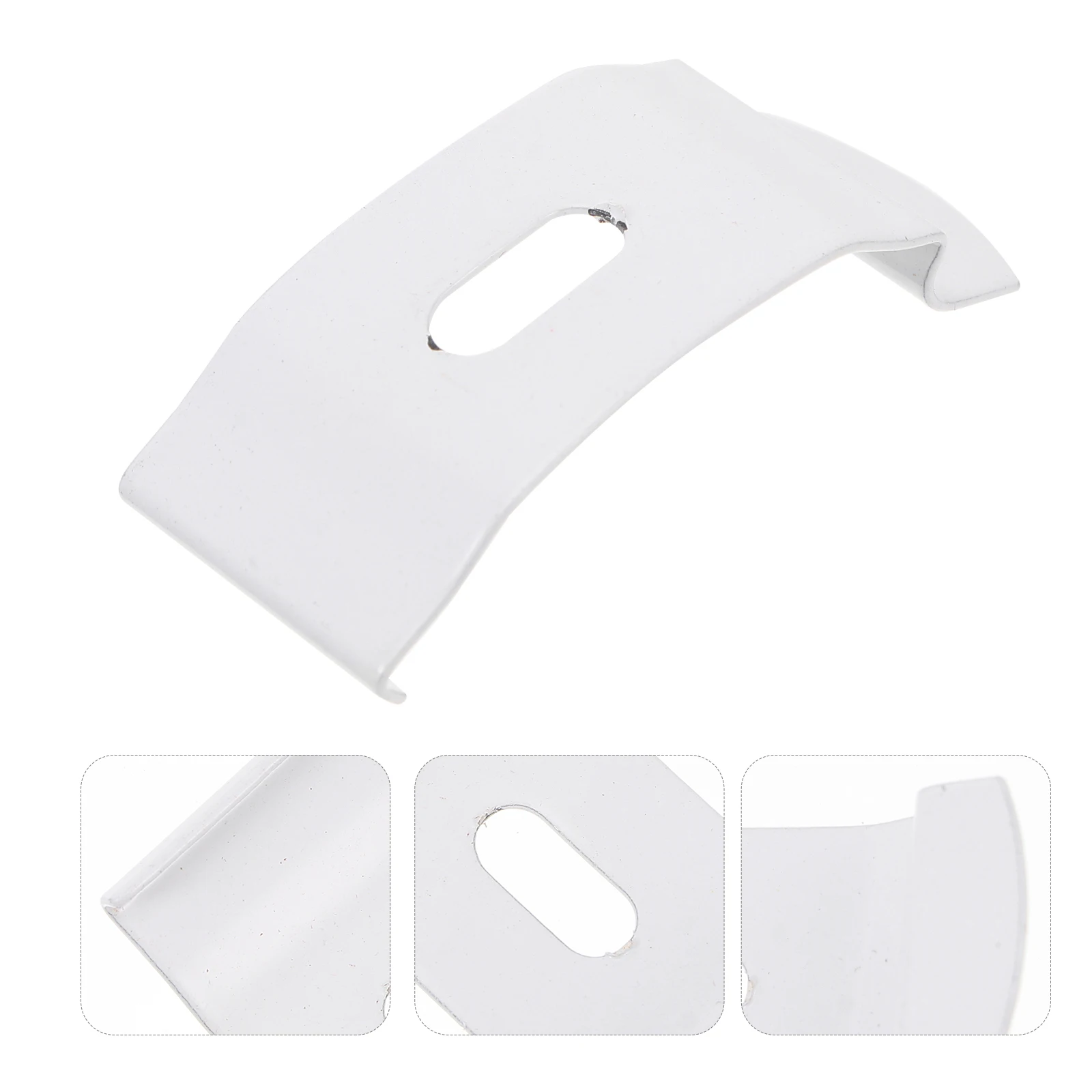 

20 Pcs Aluminum Curtain Installation Code Curtains Vertical Blind Replacement Parts Accessories White Blinds