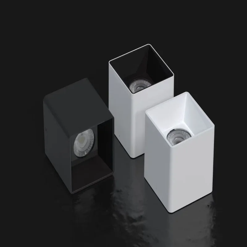 IP65 rectangular waterproof exposed ceiling light 10W - 60W for outdoor and indoor use, 5001M - 1 energy-saving waterproof lamp
