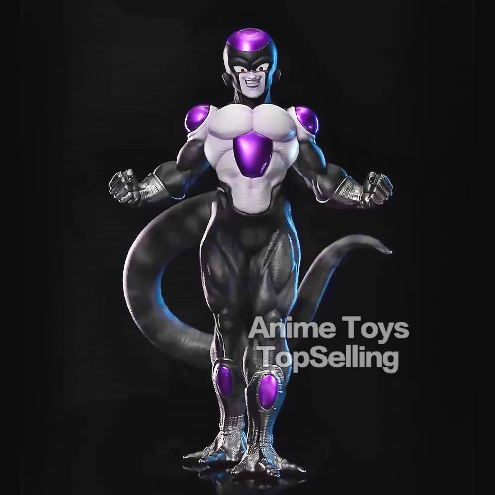 Figura de Anime Dragon Ball Z de 18,5 cm/7,28 pulgadas, figuras de acción de Frieza en negro y dorado, estatua de Pvc, modelo de colección, juguetes, regalos