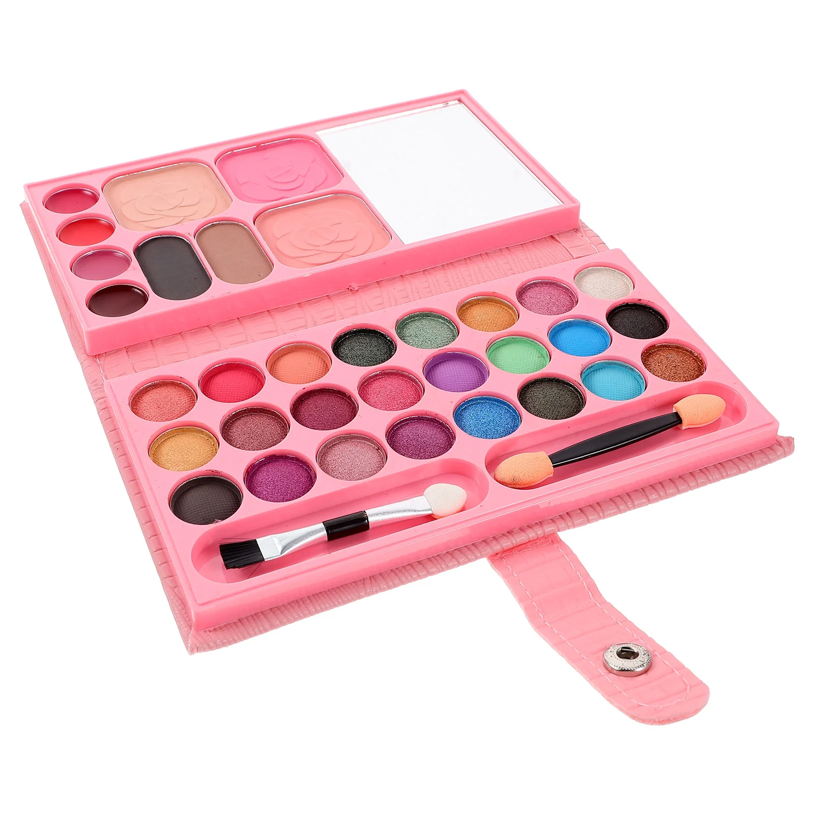 PalUP-Plaque de maquillage intérieure pour enfants, ensemble de beauté lavable, fard à joues, ombre à barrage, poudre, couleurs