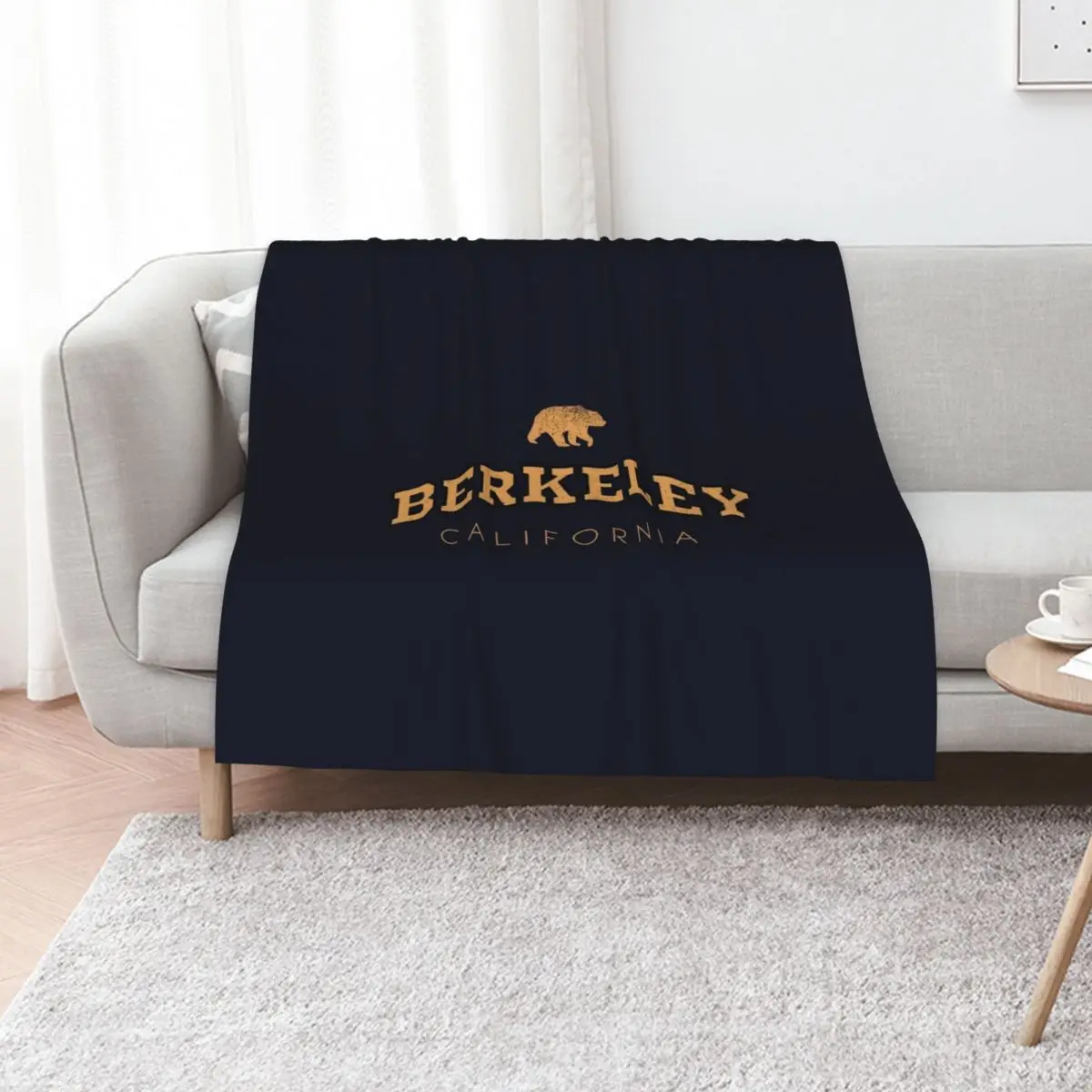 

Berkeley California Throw Blanket Picnic Summer Beddings Hairy Sofa Throw Blankets