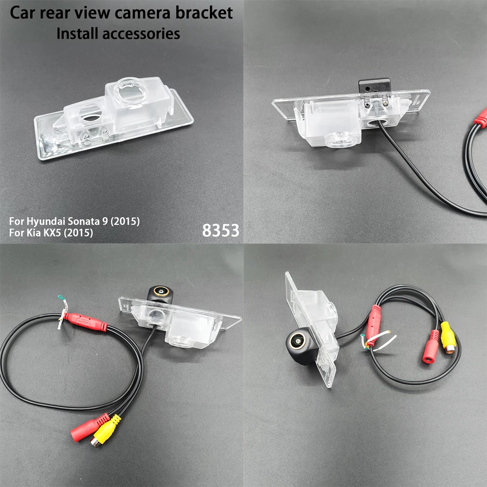 170° AHD 1080P Car Rear View Camera Reverse Backup for Hyundai Sonata 9 2015 Kia KX5 2015 Car Track/Ruler AHD 720P CVBS NTSC