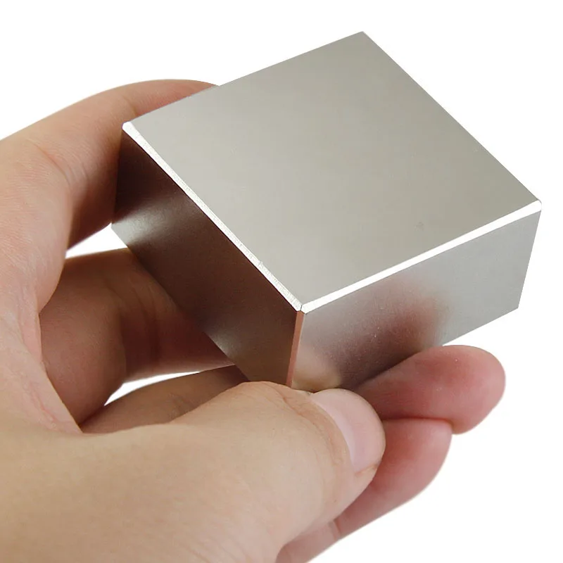 

2Pcs Super Powerful Neodymium Magnet N50 Block 40x40x20mm Strong Rare Earth NdFeB Magnets