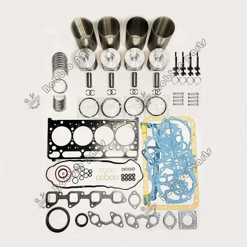 

For Yanmar 4TNE82 Overhaul Rebuild Kit Valve Full Gasket Set Piston Ring Bearing AF336J US-36 Tractor Engine Parts