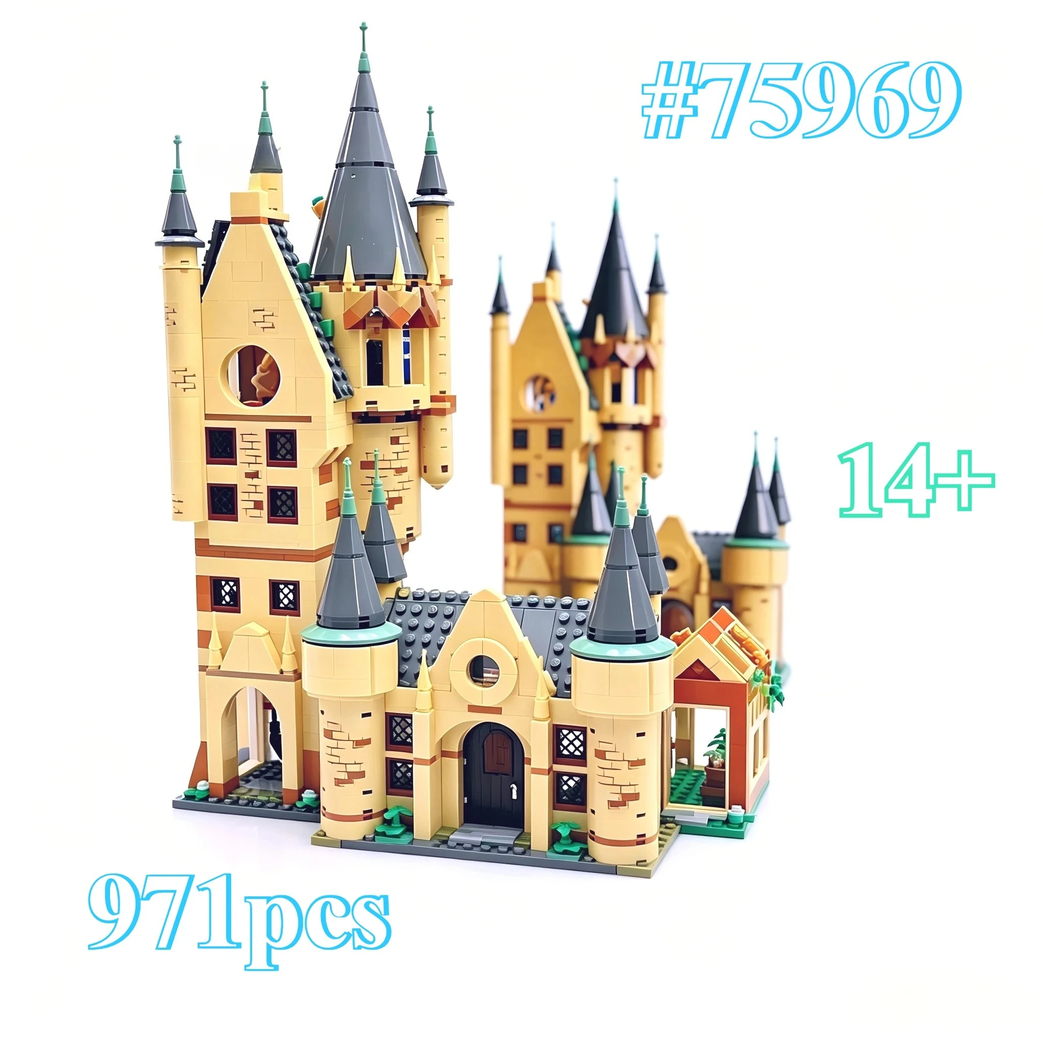 

Astronomical Tower Model 75969 Building Blocks Sets Suitable for Birthday Gifts Compatible with Legoed Particles,971pcs.