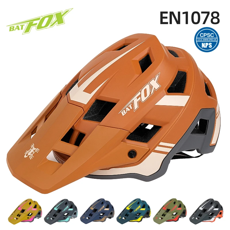 BATFOX Helmet cycling Bicycle mtb Helmet Ultralight Racing Riding Cycling Helmets Integrally-molded Road Mountain Bike Helmet