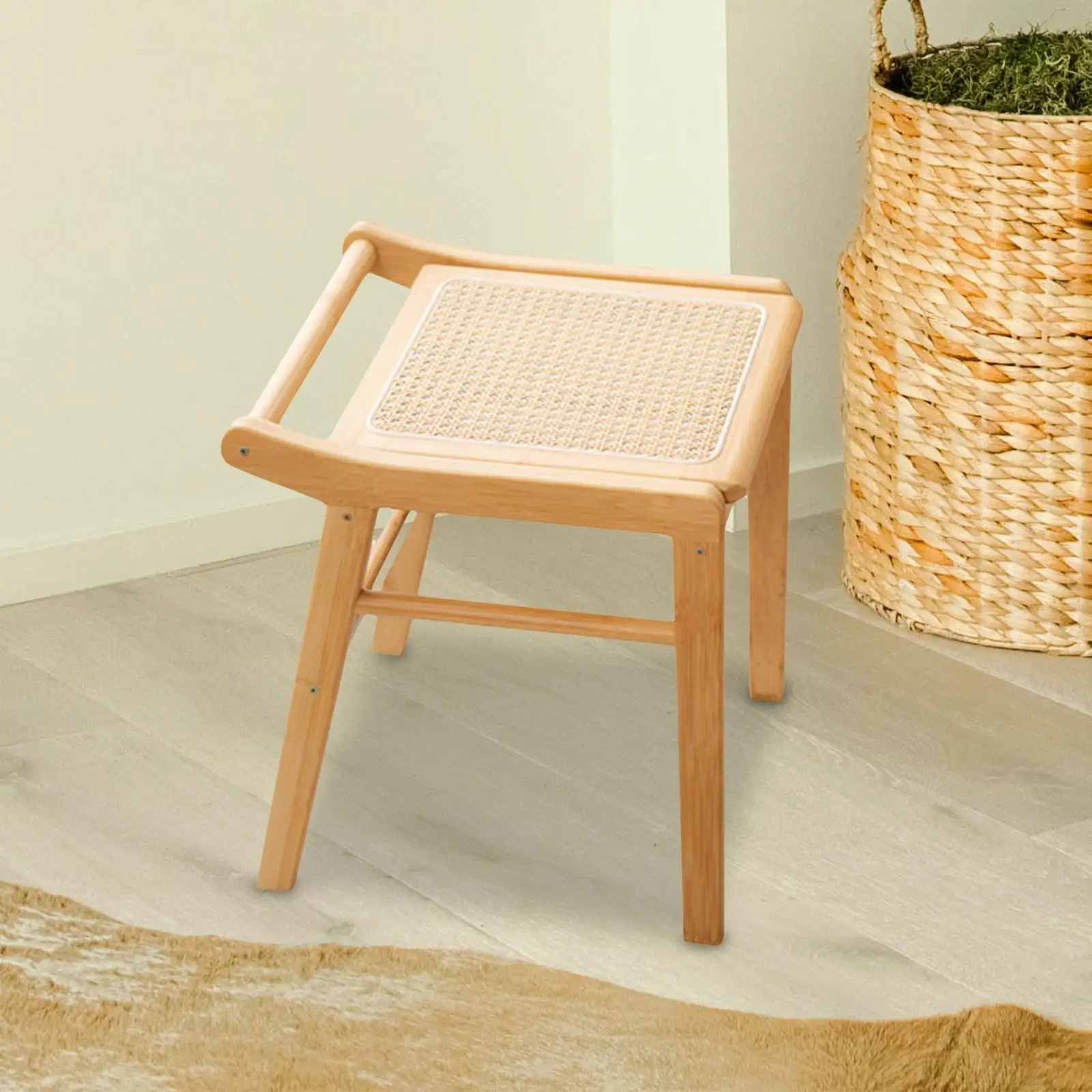 

Vanity Stool Makeup Stool Women Home Furniture Living Room Foot Stool Entryway Makeup Room Girls Backless Makeup Vanity Stool