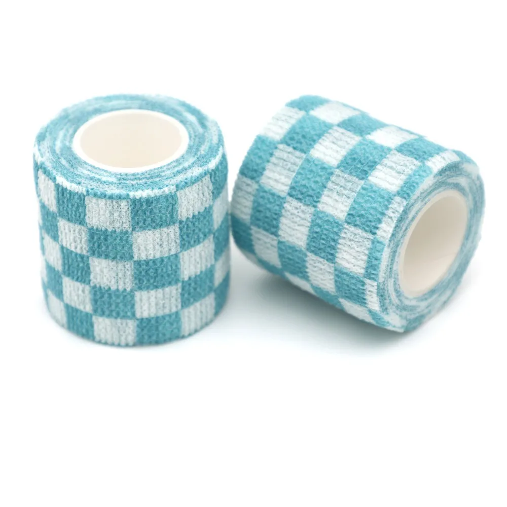 Colorful Printed Self Adhesive Elastic Bandage Wrap Tape 4.5m Sports Protector Elastoplast for Finger Ankle Palm Joint Pet