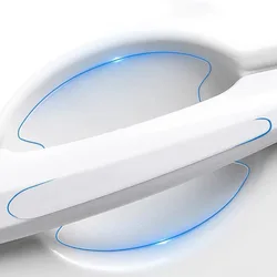8Pcs TPU Car Door Bowl Anti-scratch Sticker Auto Door Bowl Handle Protection Sticker Paint Surface Film Car Accessories Decals