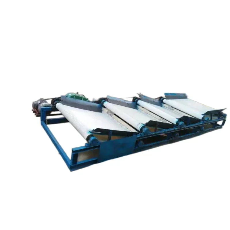 Drum type permanent magnet quartz sand iron removal equipment with strong magnetic force and easy maintenance