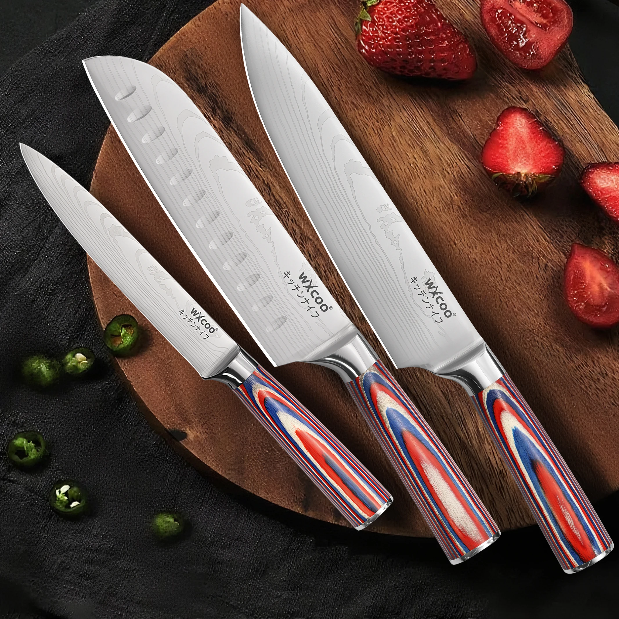 The Ultimate Santoku Knife Set thumbnail