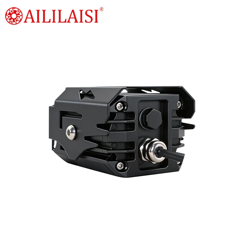 Factory Single Direct Projector Lens Dual Light LED Spotlight Motorcycle Car Auxiliary Fog Driving Work Light for Car Truck SUV
