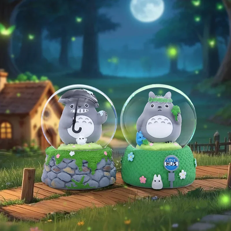 حكاية خرافية كريستال الكرة أمام ضريح إيناري يمكن أن تنبعث الضوء مفاجأة صندوق أعمى الرسوم المتحركة الطرفية هدية الزخرفية