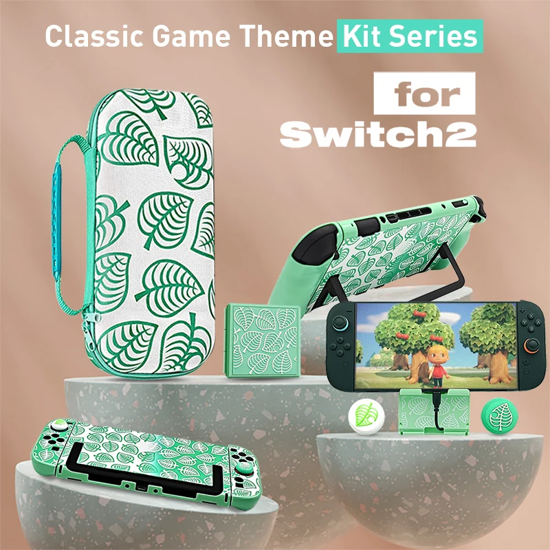 Sac de rangement sur thème Animal 2025 pour NS Switch 2, coque de protection, étui de transport pour NS Switch 2, accessoires de jeu