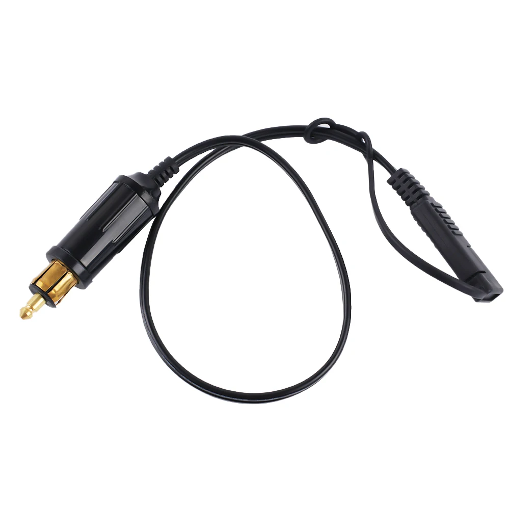 For BMW Motorcycle DIN to For Hella to SAE Adapter Connector 35cm Length Plastic Material Compatible with 12V 24V 10A Systems