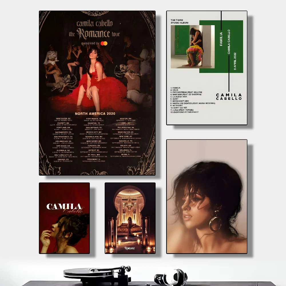 

C-Camila C-Cabello Cxoxo Poster HD art sticky wall waterproof home living room bedroom bar aesthetic decoration