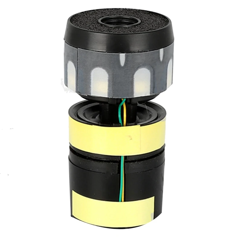 2Piece Dynamic Microphone Core Capsule Black For BETA58 Wireless Microphone Capsule Replacement