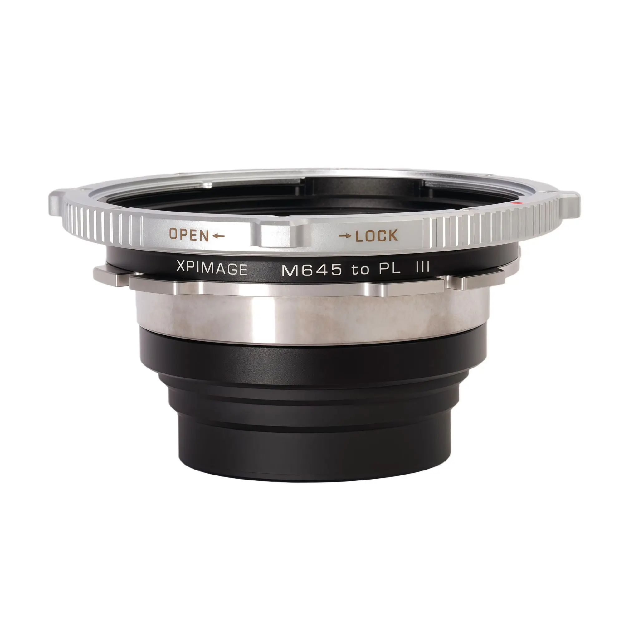 XPIMAGE Speed Booster 0.71 Optical Focal Reducer Lens Mount Adapter for Mamiya 645 Lens to PL Mount Camcorder Cinema Cameras