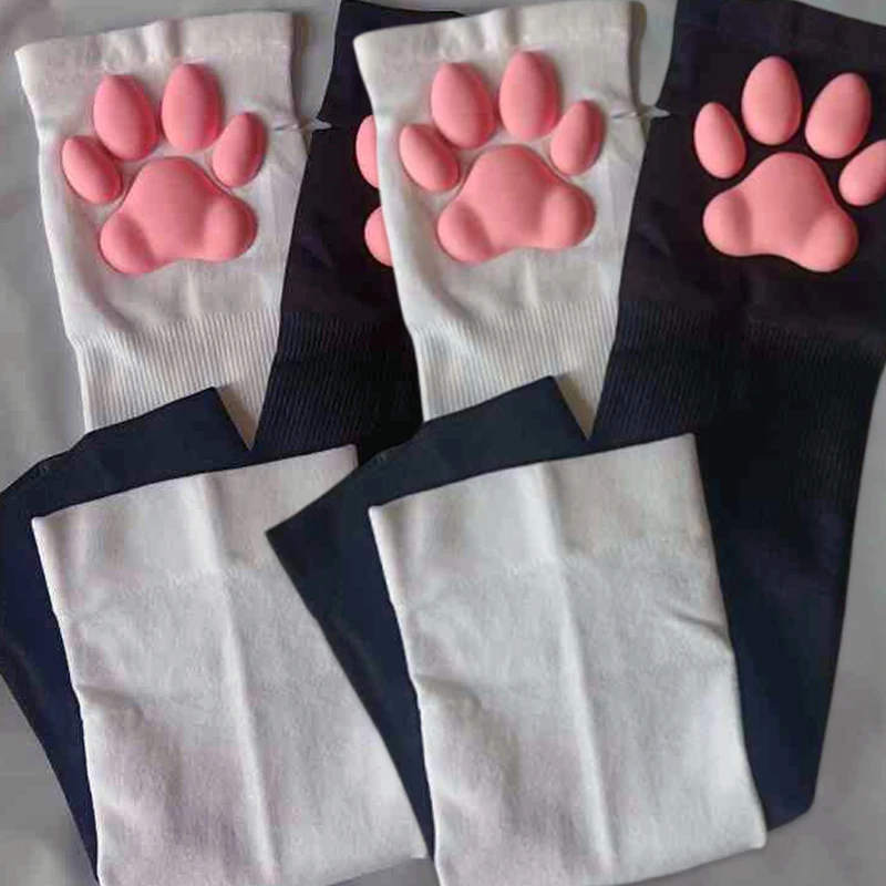 3D Cat Pad Paw Sleeves Sun Protection Cute Kitten Cat Paw Sexy Lolita Cosplay Arm Sleeves Cat Meat Cushion Gloves Sun Sleeves