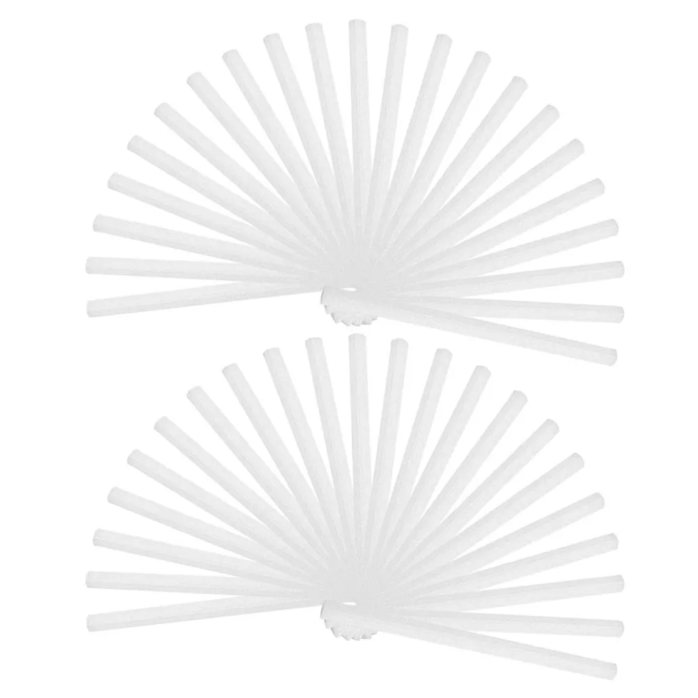 50Pcs Diffuser Stick Fiber Replacement Non-Soluble Filter for Personal Aroma Humidifier Essential Oil Diffusing Sticks