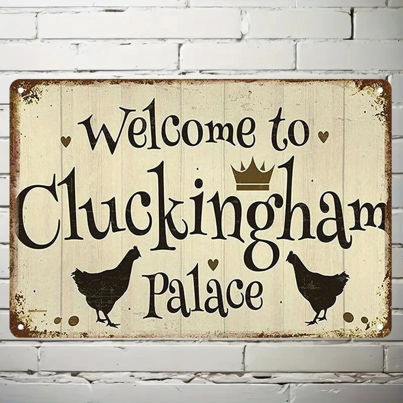 Vintage Farmhouse Metal Sign 