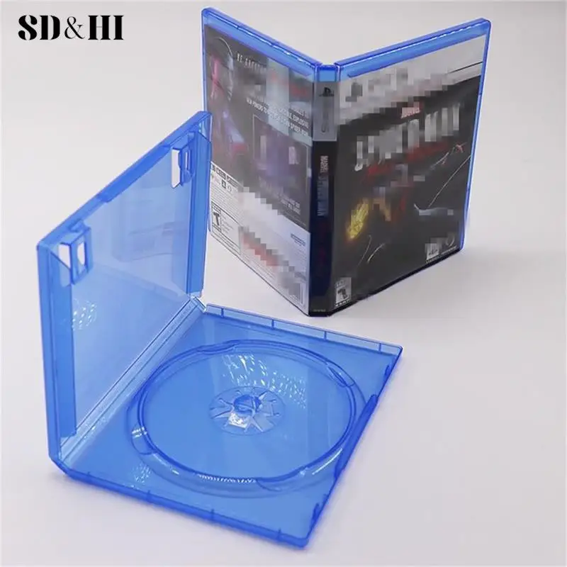 CD DVD Discs Storage Box Cover CD Game Case scatola protettiva compatibile per Ps5 / Ps4 Game Disk Holder Disk Case