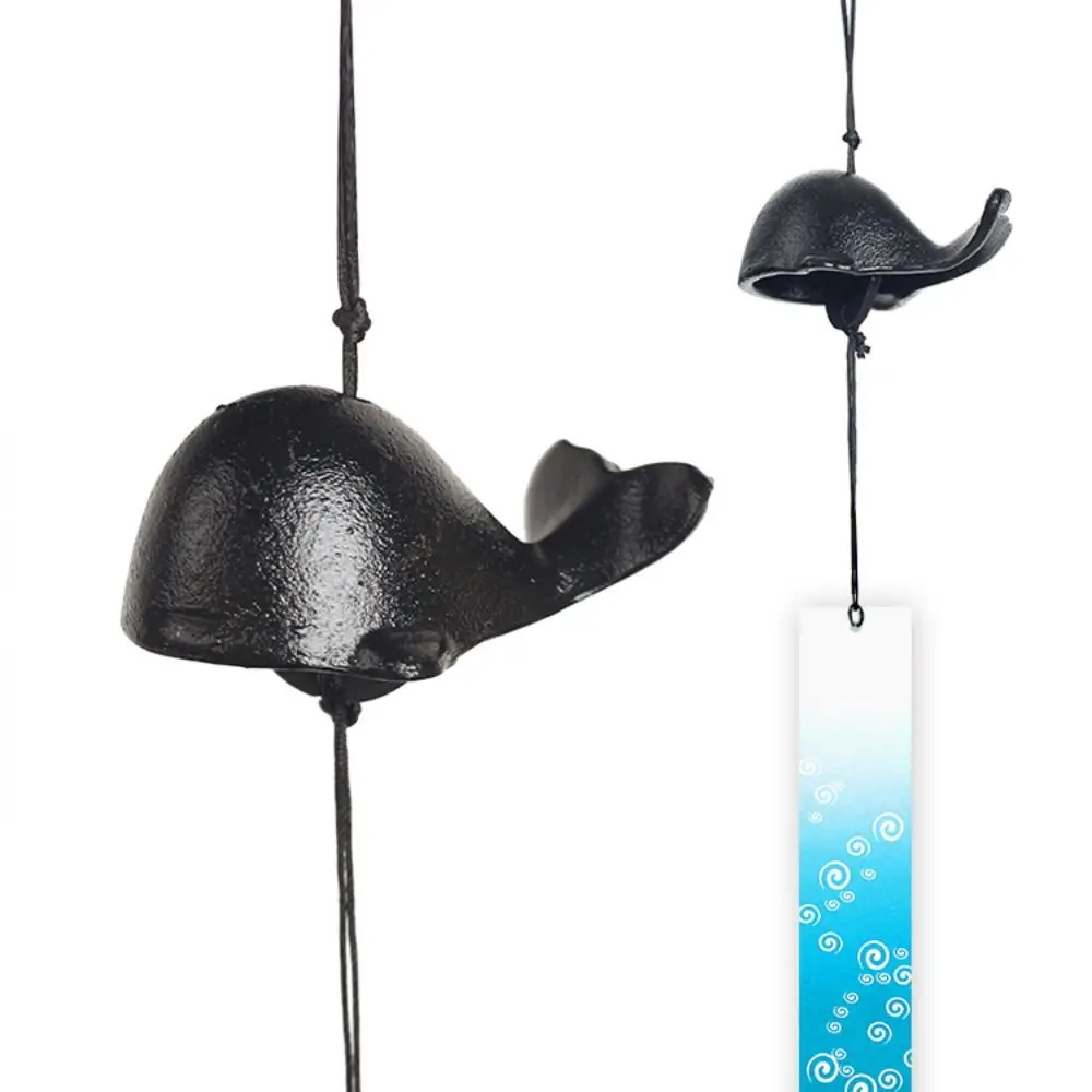 Japanese Style Cast Iron Wind Chimes Vintage Simple Blessing Bell Creative Ornaments Bell Gifts