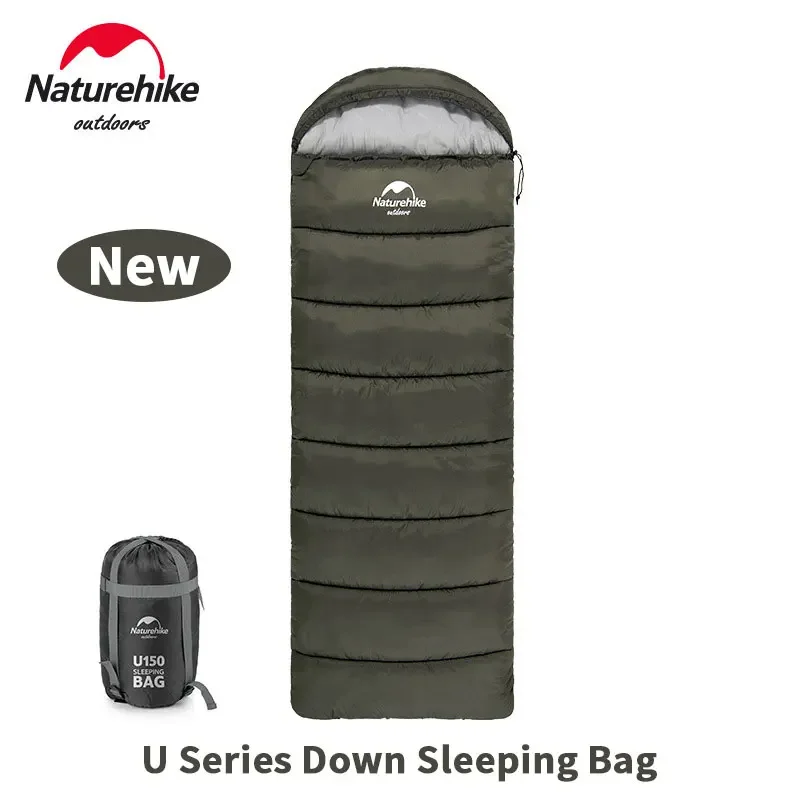 Naturehike Camping Sleeping Bag Ultralight Waterproof 3 Season Warm Envelope Backpacking Sleeping Bags for Outdoor Travel Hiking