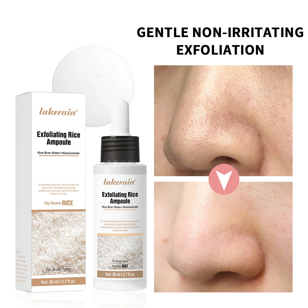 

Рисовый пилинг-ампула, мягкий отшелушивающий скраб для лица и тела, омертвевшая кожа, средство для удаления черных точек для всех типов кожи, корейский уход за кожей