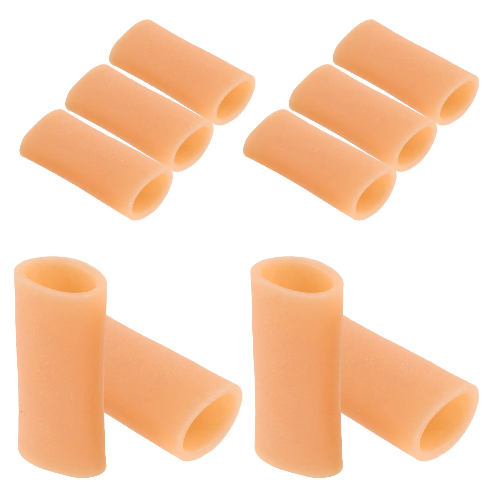 

5Pairs Finger Protector Covers Silicone Finger Sleeves Breathable Joint Protection for Handwork Typing Painting Electronics