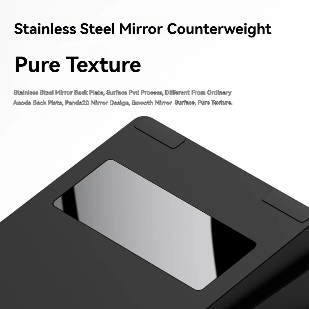 Panda20 v2 kit de teclado numérico sem fio tri-modo junta hot-swap rgb personalizado cnc alumínio escritório jogos teclado mecânico via