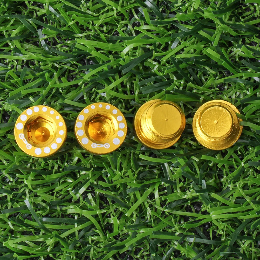 

4pcs Aluminum Alloy V Plug M10*1.25 For Mountain Bike Road Bicycle Frame Dust Proof Thread Guard Screw Cycling V