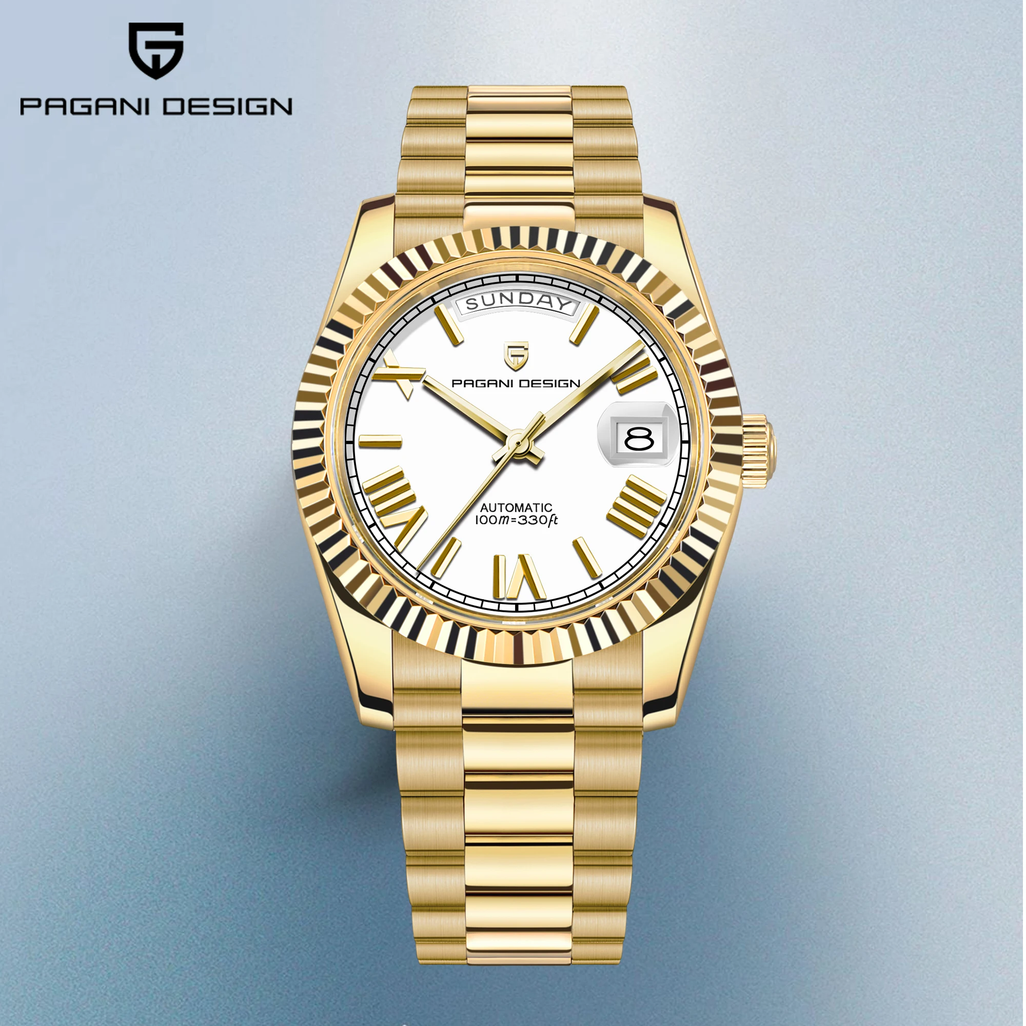 2025 Nuovi orologi da uomo PAGANI DESIGN DD36 Orologio meccanico Orologio automatico da uomo Orologi con visualizzazione settimanale Moda AR Specchio zaffiro