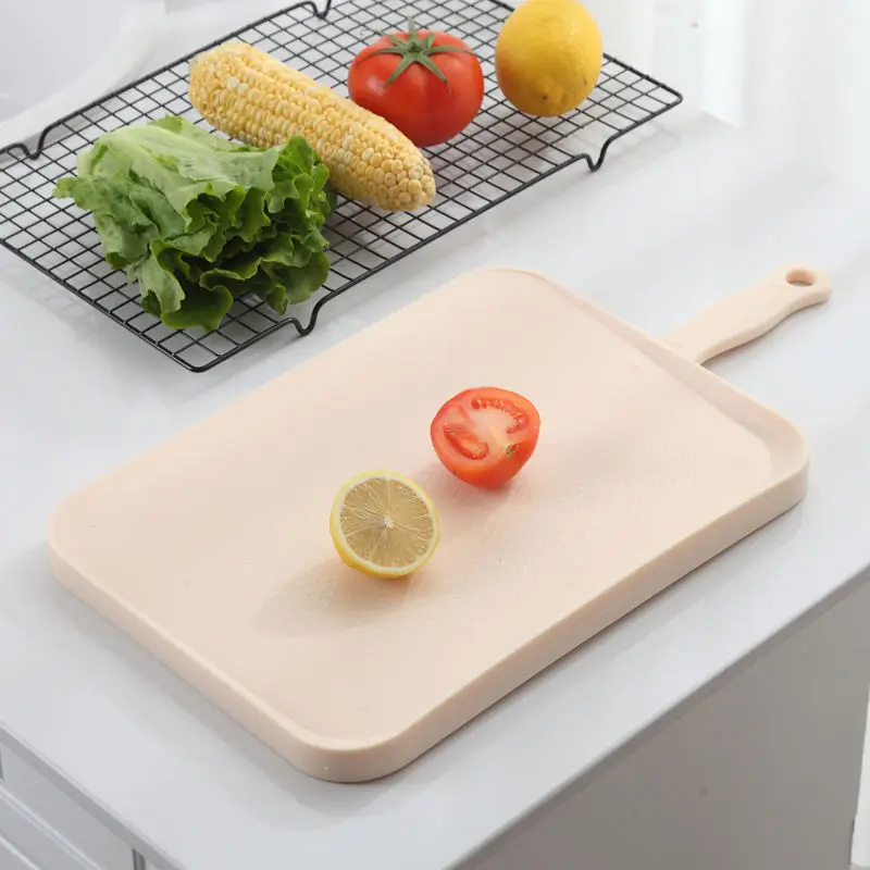 

Kitchen Chopping Block Handle Fruits Meat Pizza Vegetable Bread Cutting Board Multifunctional Cooking Tools Gadgets Accessories