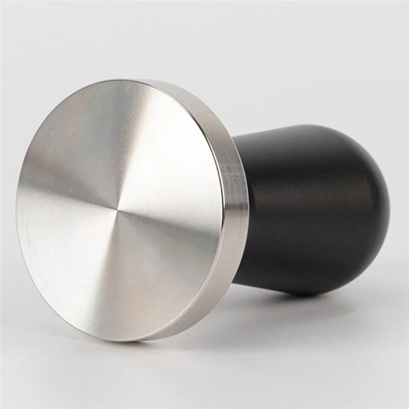 Calibrated Espresso Coffee Tamper Spring Loaded Elastic Coffee Tamper Aluminum Stainless Steel Coffee Powder Hammer