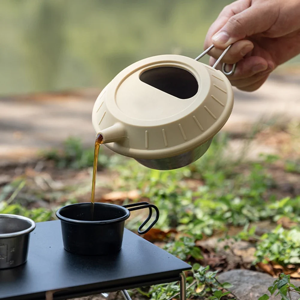 

Outdoor Dining Camping Bowl Cover Pour Spout Lid 13.5*12.5*3cm Elastic Silicone Material For Coffee For Kitchen Use