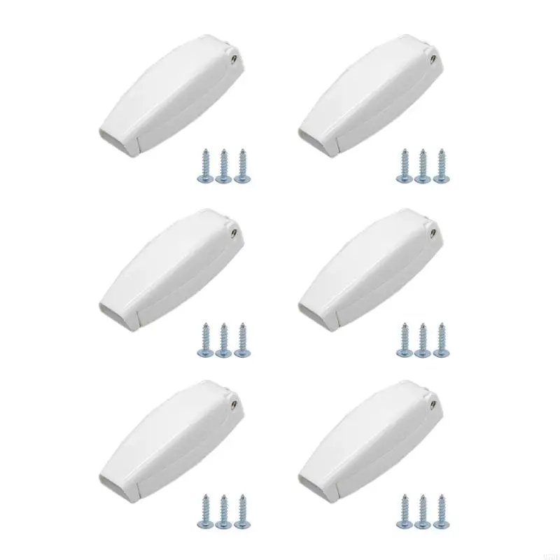 M76E Gepäcktürhalter, ABS-Türhalter, 6-teiliges Set für den Zugang zur Anhängeraufbewahrung – Detail 2