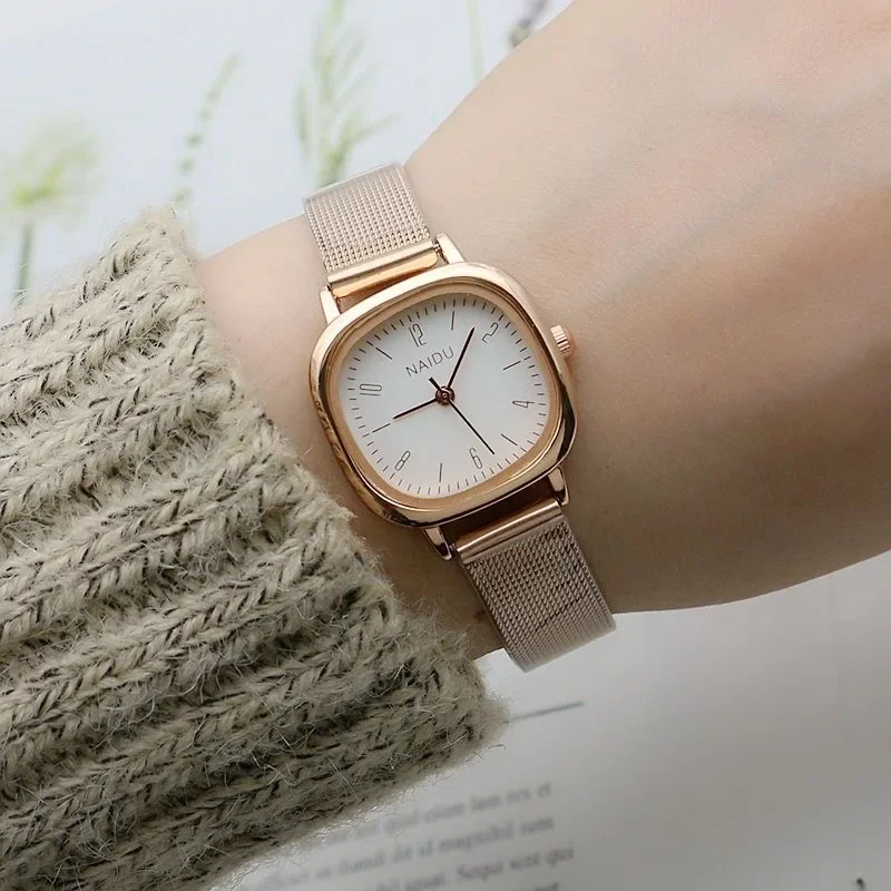 Luxury Rose Gold Watch Women Bracelet Watches Brand Ladies Casual Quartz Watch Steel Women\'s Wristwatch Montre Femme Relogio