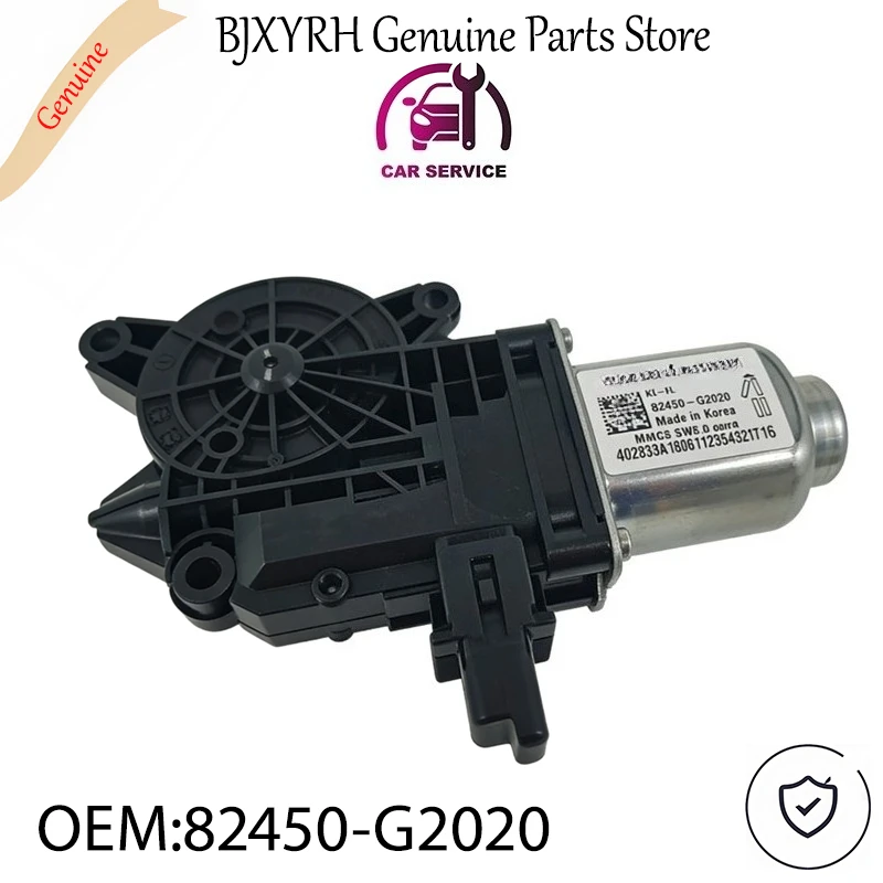 

82450G2020 Мотор стеклоподъемника левой двери (со стороны водителя) с функцией автоматического подъема и опускания для Hyundai Ioniq 2017-2022, OEM 82450-G2020